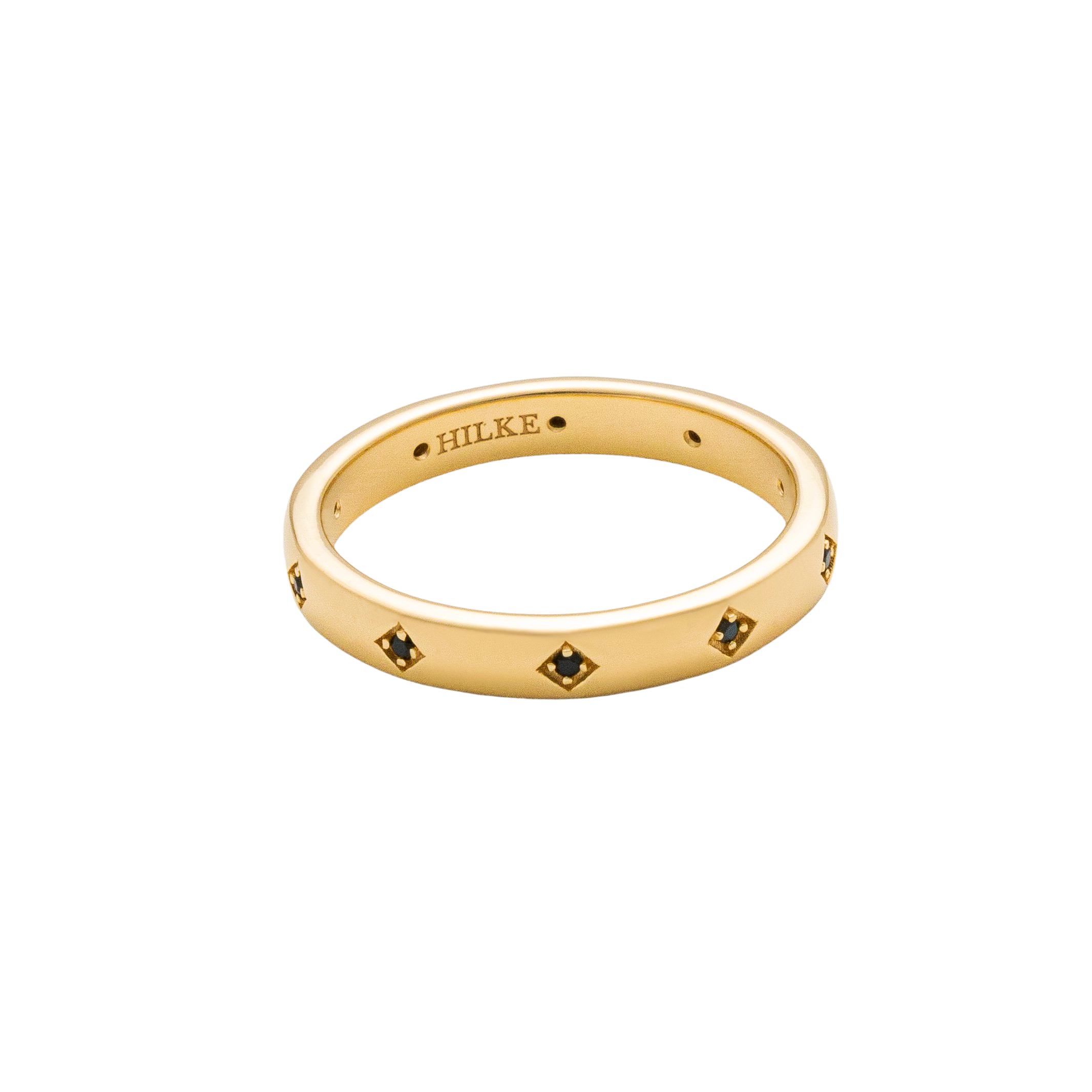 Ring Florens Nero - Gilded 7
