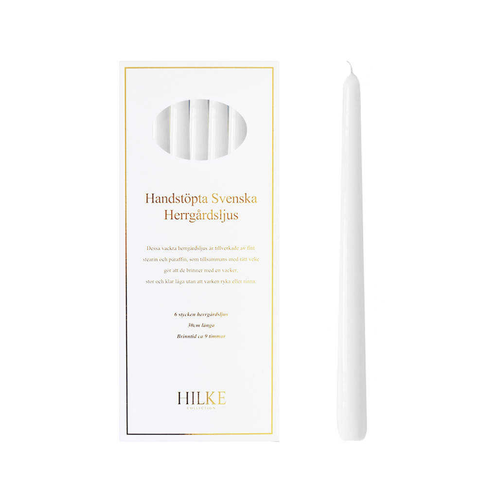 Mansion Candles - White Gloss